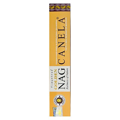 Incenso Massala Golden Nag Canela - Prosperidade