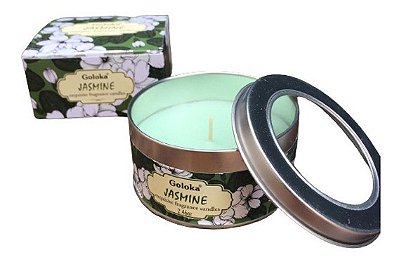 Vela Aromática Jasmim   Goloka - 70g