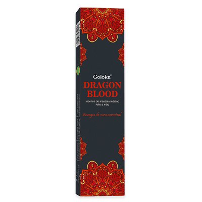 Incenso Indiano de Massala Dragon blood - Goloka