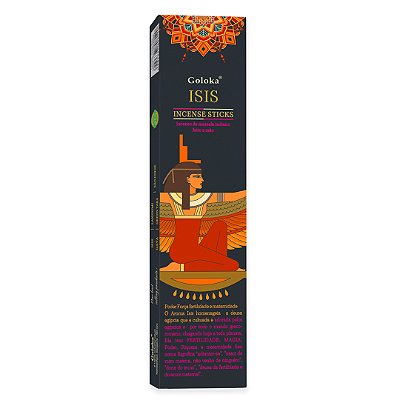 Incenso Indiano de Massala - Linha Goloka Black - Isis - 15G