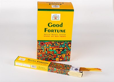 Incenso Indiano Massala - Boa Fortuna - Namaste India