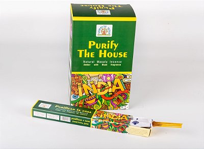 Incenso Indiano Massala - Purificar a Casa - Namaste India