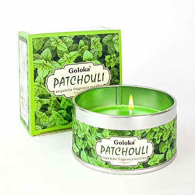 Vela Aromática Patchouli - Goloka - 70g