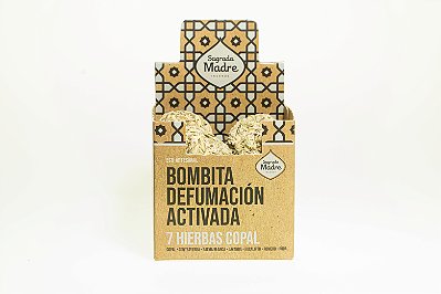 Incenso Bombita Defumação 7 Ervas e Copal