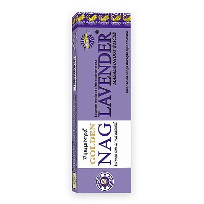 Incenso Indiano Golden Nag Dhoop Sticks - Lavander