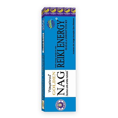 Incenso Indiano Golden Nag Dhoop Sticks - Reiki Energy