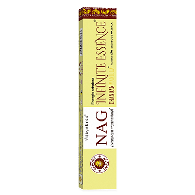 Incenso Golden Nag Massala - Infinite Essence - 15 varetas