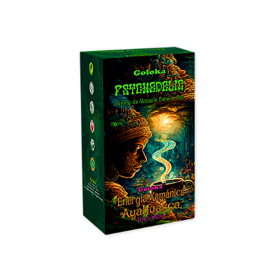 Incenso Massala Goloka Psychedelic - Ayahuaska - Caixa Box Fechada - 12 Unidades