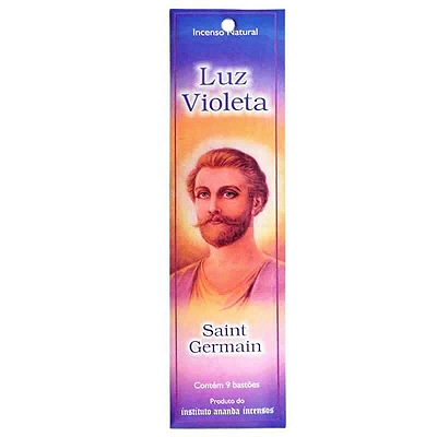 Incenso Natural Ananda - Saint Germain - Luz Violeta