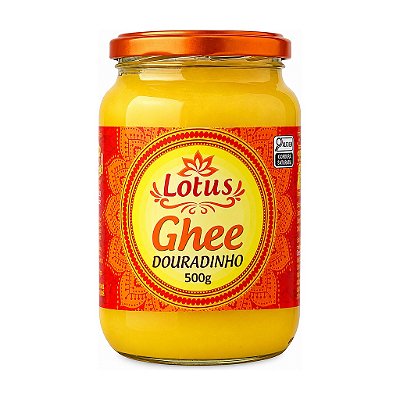 Manteiga Ghee Douradinho 500g Lotus - Zero Lactose