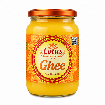 Manteiga Ghee Lotus Tradicional 500g - Zero Lactose