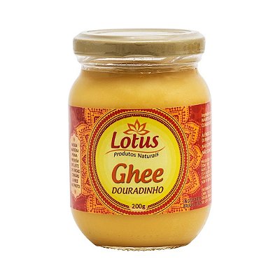 Manteiga Ghee Douradinho 200g - Lotus Zero Lactose