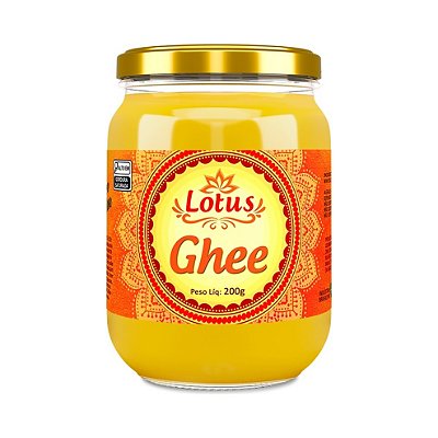Manteiga Ghee Tradicional 200g Lotus Zero lactose
