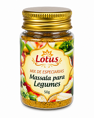 Tempero Massala Para Legumes Lotus - 50g