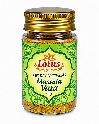 Tempero Massala Ayurvédica Vata Lotus - 55g