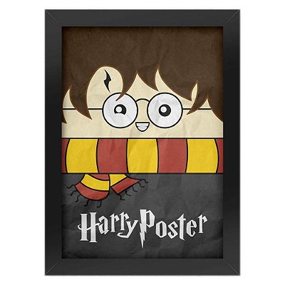 Poster Com Moldura Harry Potter