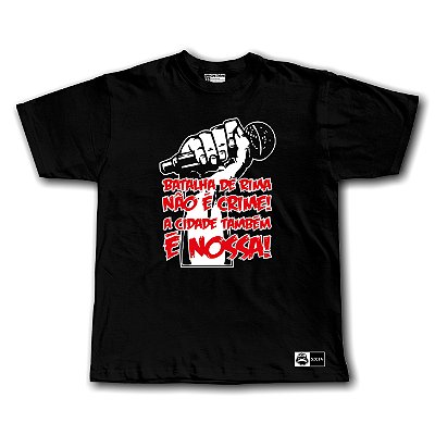 Collab CPBMC x Vandal – Batalha de Rima não é Crime - Plus Size