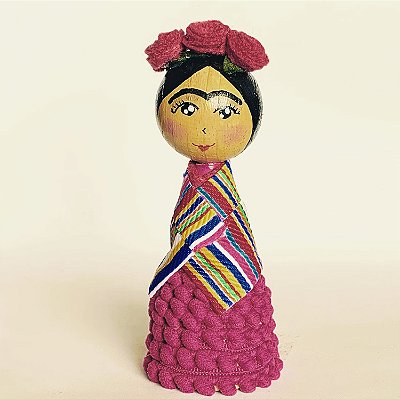 Boneca Frida Pompom