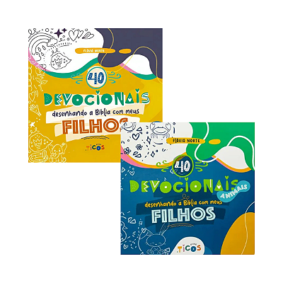 COMBO FILHOS: Desenhando a Bíblia com os meus Filhos + Desenhando a Bíblia com os meus Filhos-Animais