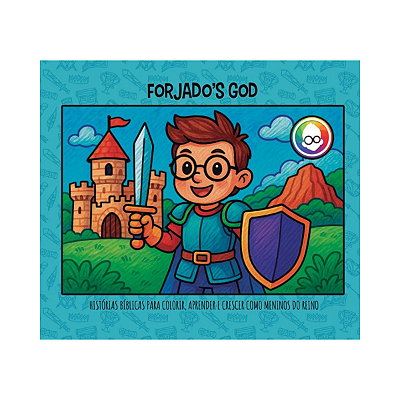 Forjados God's  - Livro para Colorir