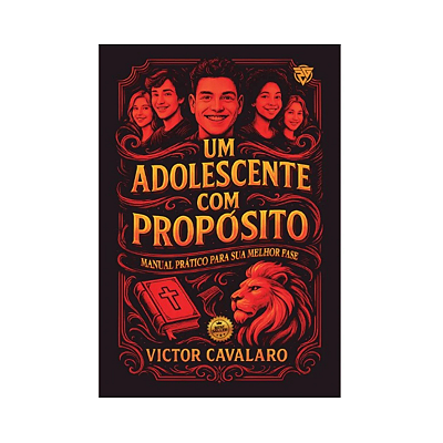Um Adolescente com Propósito - Capa Vintage