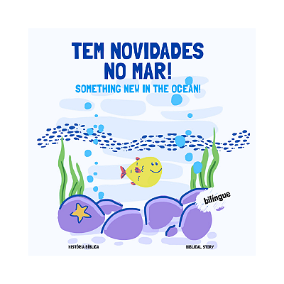 Tem Novidade no Mar! - Jonas - Join Kids - História Bíblica Bilíngue