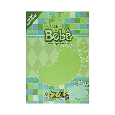 Diário do Bebê Smilingüido - Verde