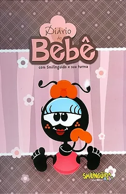Diário do Bebê Smilinguido - Lilás - Menina