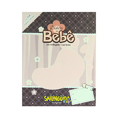Diário do Bebê Smilinguido - Lilás - Menina