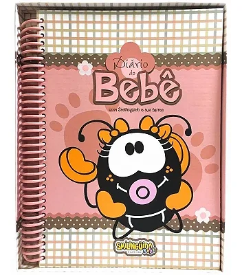 Diário do Bebê Smilingüido - Rosa - Menina