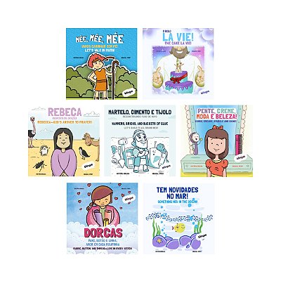 COMBO - Join Kids - Livros Cristãos Bilíngues para Crianças