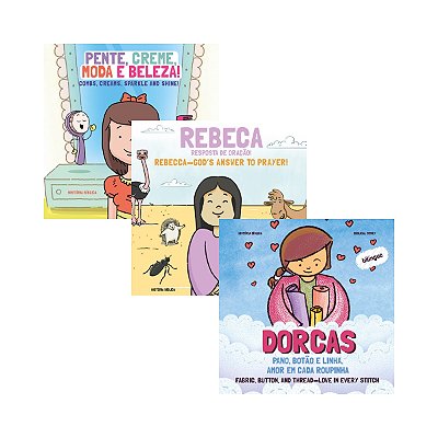 COMBO - Join Kids para Meninas - Coleção Bíblica Bilíngue