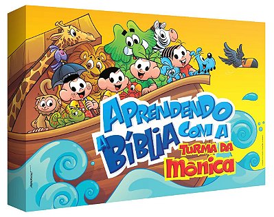 Jogo de Tabuleiro - Aprendendo a Bíblia com a Turma da Mônica