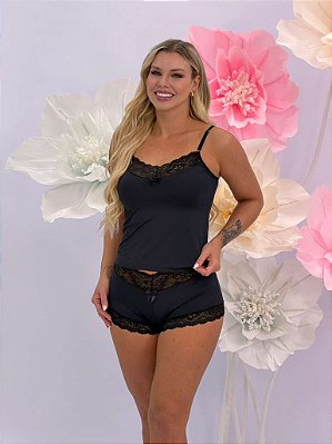 Short doll microfibra