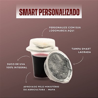 Kit Santa Ceia Smart Personalizado - 48 cálices