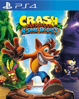 Crash Bandicoot N. Sane Trilogy PS4 Mídia Digital