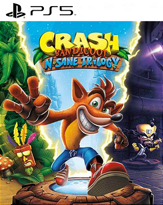 Crash Bandicoot N. Sane Trilogy PS5 Mídia Digital