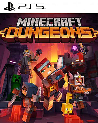 Minecraft Dungeons PS5 Midia Digital