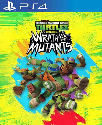 Teenage Mutant Ninja Turtles Arcade: Wrath of the Mutants PS4 Mídia Digital