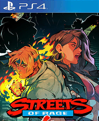 Streets Of Rage 4 PS4 Mídia Digital