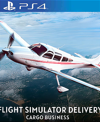 Flight Simulator Delivery: Cargo Business PS4 Mídia Digital