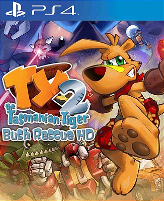 TY the Tasmanian Tiger 2: Bush Rescue HD PS4 Mídia Digital