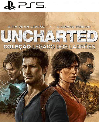UNCHARTED: Coleção Legado dos Ladrões PS5 Mídia Digital
