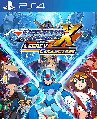 Mega Man X Legacy Collection PS4 Midia Digital