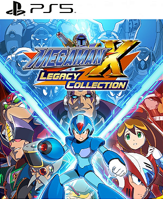 Mega Man X Legacy Collection PS5 Midia Digital