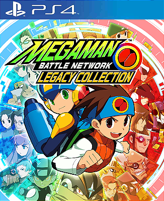 Mega Man Battle Network Legacy Collection PS4 Midia Digital