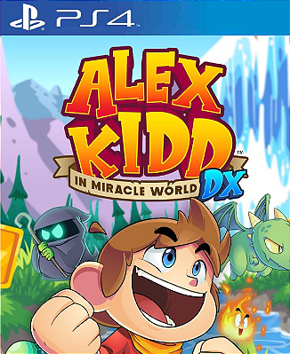 Alex Kidd in Miracle World DX PS4 Midia Digital