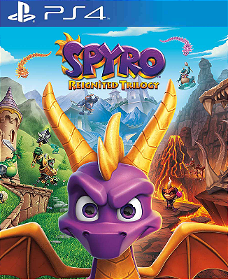 Spyro Reignited Trilogy PS4 Midia Digital