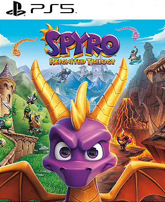Spyro Reignited Trilogy PS5 Midia Digital