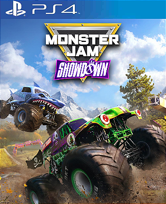 Monster Jam Showdown PS4 Midia Digital